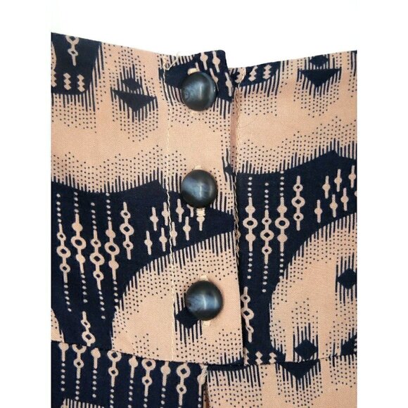 NEW Maeve Bear Print Tunic Dress Beige Black 0 - Picture 6 of 7